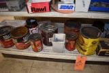 ASSORTED HARDWARE ON THIS SHELF- NAILS AND MISC. SCREWS