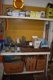 3' SHELVING UNIT INCLUDES EVERYTHING ON SHELVES