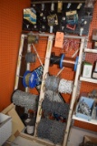 RACK OF ASSORTED CHAIN AND ACCESSORIES