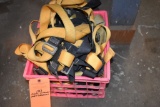 PLASTIC CONTAINER WITH SAFETY HARNESSES