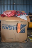 (1) BOX APPROX 30-40LBS CLOTH RAGS