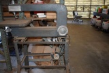 SEARS ROEBUCK JIG SAW ON STAND WITH CASTERS