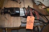 MILWAUKEE ELECTRIC HEAVY DUTY SAWZALL WITH CHUCK KEY