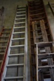 40' WERNER ALUMINUM EXTENSION LADDER