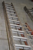 40' WERNER ALUMINUM EXTENSION LADDER