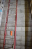 10' SECTION OF FIBERGLASS LADDER, ORANGE