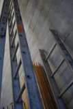 16' SECTION OF ALUMINUM LADDER