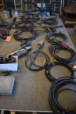 TORCHES, ATTACHMENTS AND PARTS ON ENTIRE TABLE