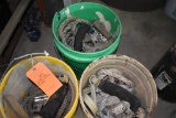 (3) BUCKETS OF FALL SAFETY AND ROPE