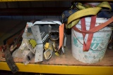 SAFETY HARNESSES, STRAPS AND MISC ON THIS SHELF