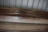TOP SHELF PIECES OF SOLID OAK TRIM AND RUBBER MATTING