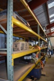 (10) SECTIONS OF PALLET RACKING- YELLOW AND GREEN.
