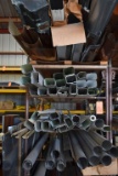 (1) SECTION OF SCAFFOLDING AND UNDERNEATH-