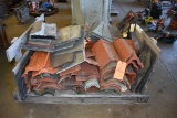 (1) SKID ASSORTED MISC. CLAY AND SLATE TILE