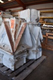 STEEPLE PARTS FROM ST. STEPHANS CHURCH, ONE SKID