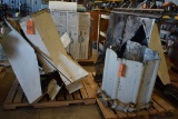 FINIAL PARTS FROM STEEPLE (2) PALLETS, FROM ST. STEPHANS
