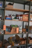 CONTENTS OF SHELF, AT LEAST (100) 1 LB. BOXES OF NAILS,