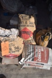 PALLET OF; 2 BAGS OF LIME, 2 BAGS OF CONCRETE MIX