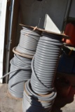 (4) ROLLS OF CLOSED CELL BACKER ROD, MISC. BRICKS,