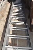 48' LONG WERNER ALUMINUM EXTENSION LADDER