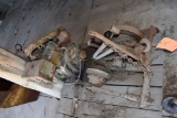 WIRE CABLE WINCH WITH GAS MOTOR