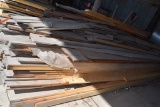 SKID OF WEATHERED LUMBER, MOSTLY 3/4