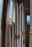 OLD DOORS AND WINDOWS, ASSORTED SIZES