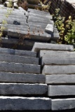 CUT LIME STONE PADS ON 3 1/2 PALLETS