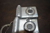 (2) CANON POWER SHOT A95 DIGITAL CAMERAS, 5.0 MEGA PIXELS