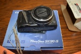 CANON POWER SHOT SX130 IS DIGITAL CAMERA WITH MANUAL