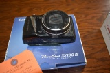 CANON POWER SHOT SX130 IS DIGITAL CAMERA WITH MANUAL