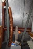 LIMESTONE CROCKETTS, COPPER DOWN SPOUTS,
