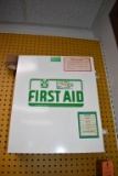 WALL-MOUNT FIRST AID KIT