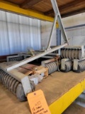1/2 SHELF ALUMINUM ROLLERS FOR ROOFING