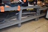 (1) 4'x8' HEAVY DUTY PLYWOOD TOP TABLE,