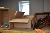 (3) BOXES WITH ASSORTED BRASS AND COPPER PARTS