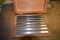 STARRETT EIGHT PIECE SET OF GAGE BLOCKS WITH CASE