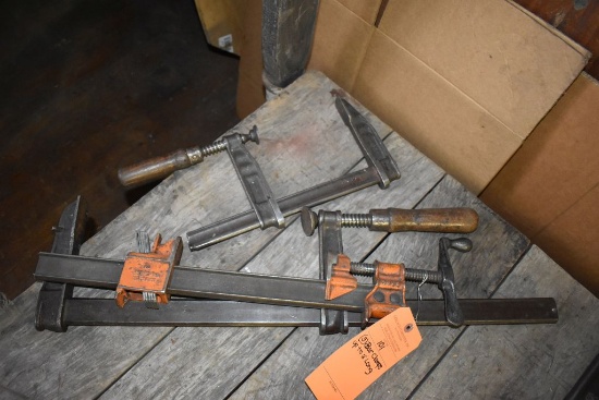 (3) BAR CLAMPS UP TO 2' LONG