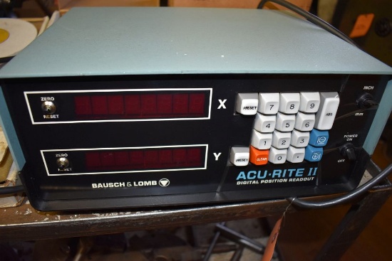 BAUSCH AND LOMB ACU-RITE II DIGITAL POSITION READ OUT