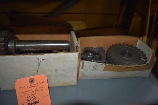 (2) BOXES OF MILLING CUTTERS