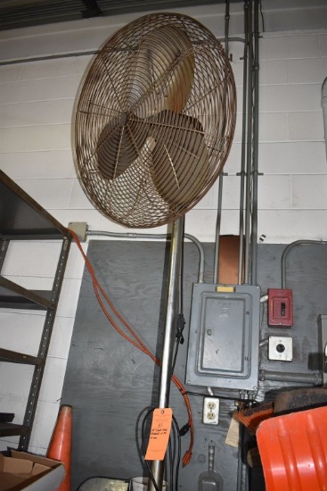30" SHOP FAN EXTENDS UP TO 10' HIGH
