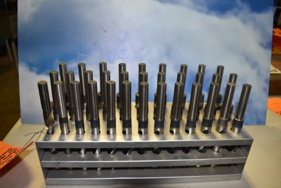 1/2" STRAIGHT SHANK DRILL BIT SET WITH STAND,