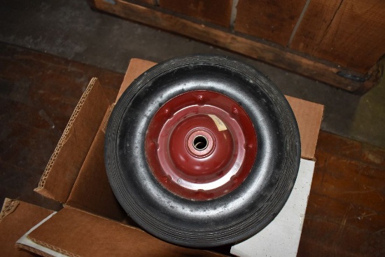 (4) 10" HARD RUBBER TIRES