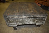 PORTABLE WOODEN PLATFORM WITH 4