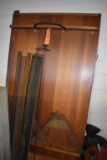 VINTAGE WOODEN DRAFTING TABLE, 72