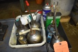 ASSORTED OIL CANS