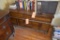 WOOD CREDENZA WITH NINE DRAWERS, 54