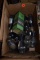 BOX OF VINTAGE USA ELECTRON TUBES,