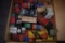 BOX OF VINTAGE USA ELECTRON TUBES,