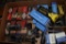 BOX OF VINTAGE USA ELECTRON TUBES,